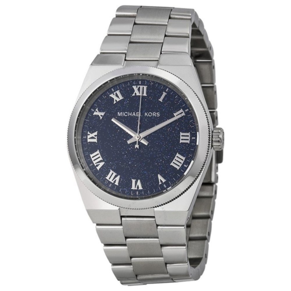 Michael Kors Channing Midnight Blue Shimmer Ladies Watch MK-6113